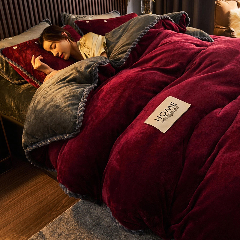 Amorgos Fine Velvet Bedding Set