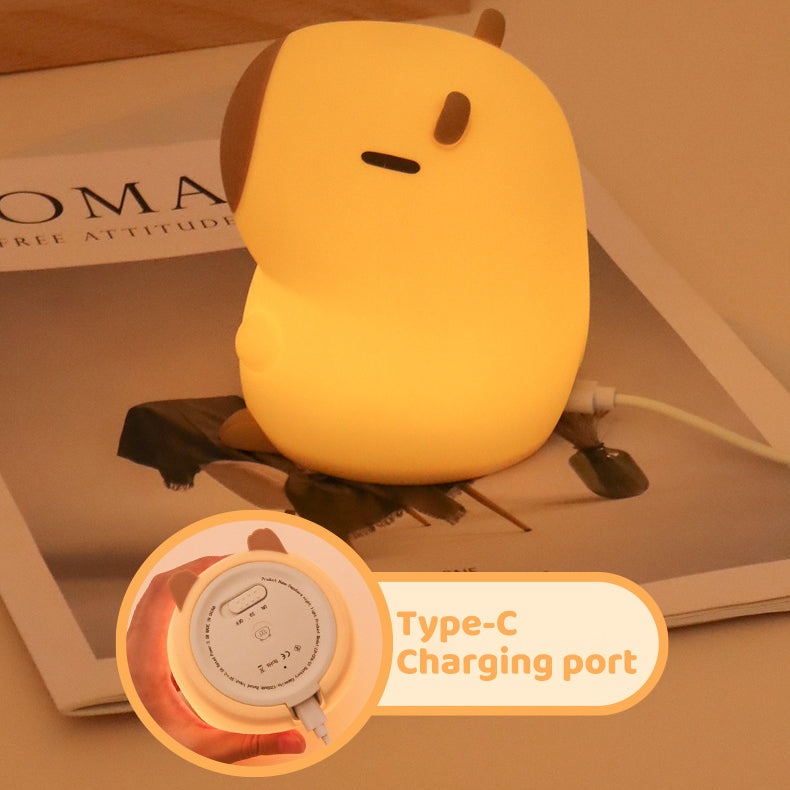 Adorable Capybara Squishy Night LED Lamp Best Gift